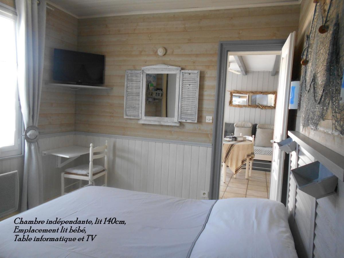 Ile De Re, La Danae, Velos, Wifi, Possibilite Cuisine, Linge, Parking Gratuit Saint-Martin-de-Re Luaran gambar